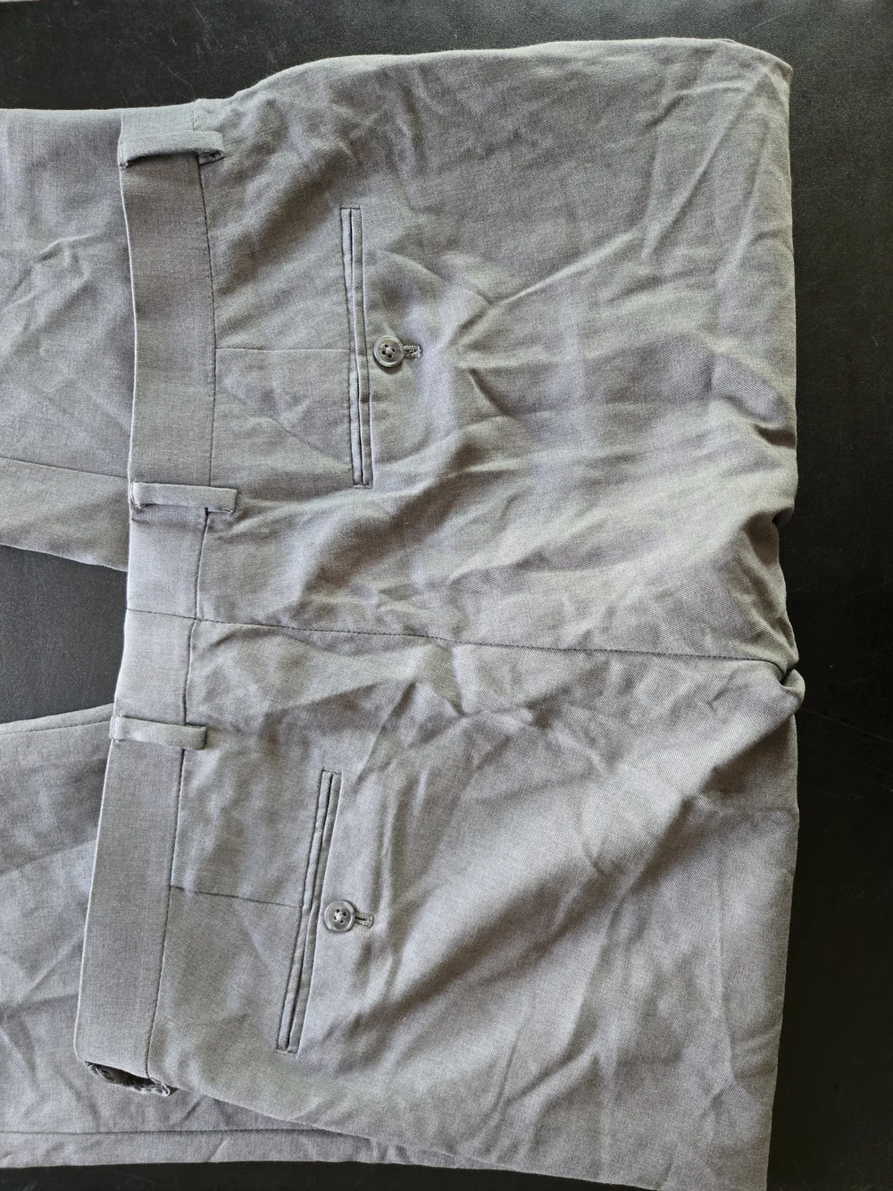 Men's Classic Gray Dress Pants